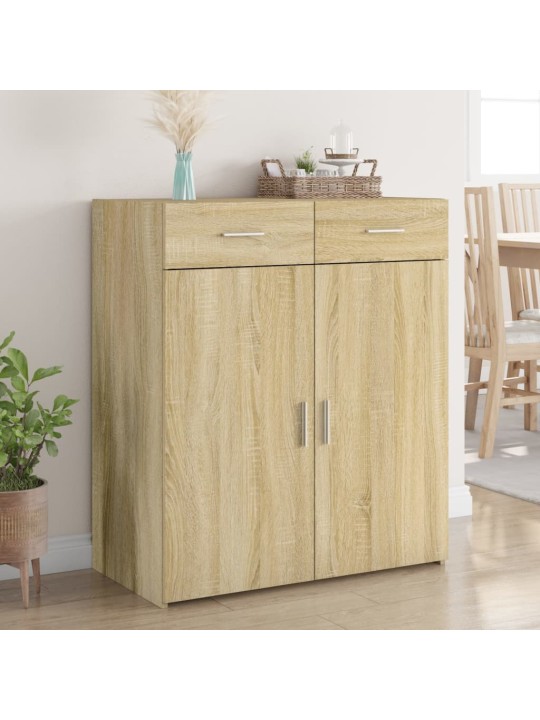 Kumode ozolkoka krāsā 80x42,5x93 cm inženierijas koks