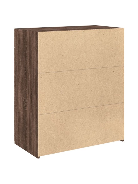 Plaukts ozolkoka krāsa 80x42,5x93 cm inženierijas koks