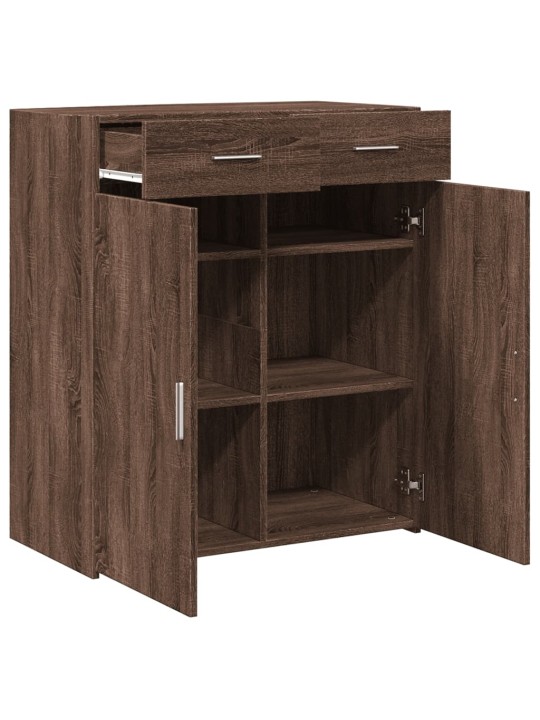 Plaukts ozolkoka krāsa 80x42,5x93 cm inženierijas koks