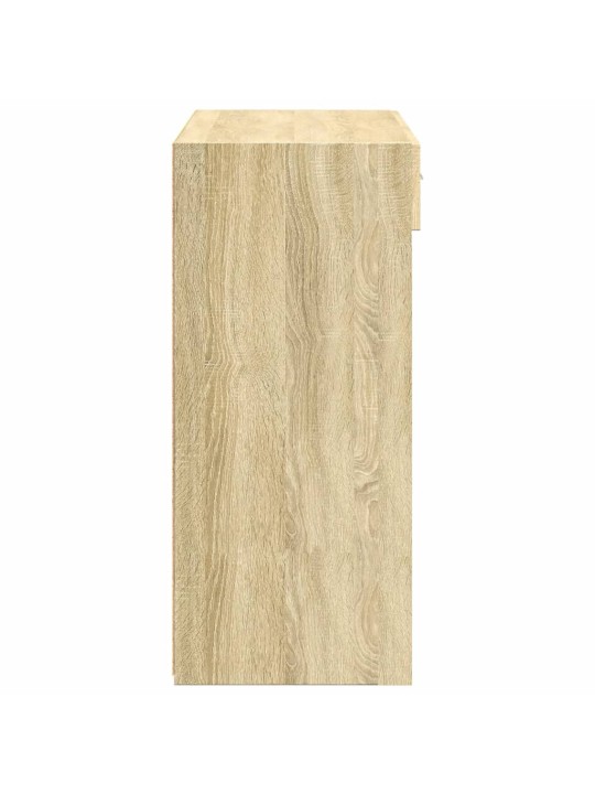 Plaukts ozolkoka krāsā 80x42,5x93 cm inženierijas koks