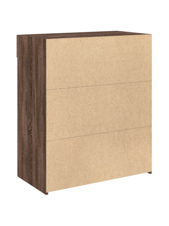Plaukts ozolkoka krāsa 80x42,5x93 cm inženierijas koks