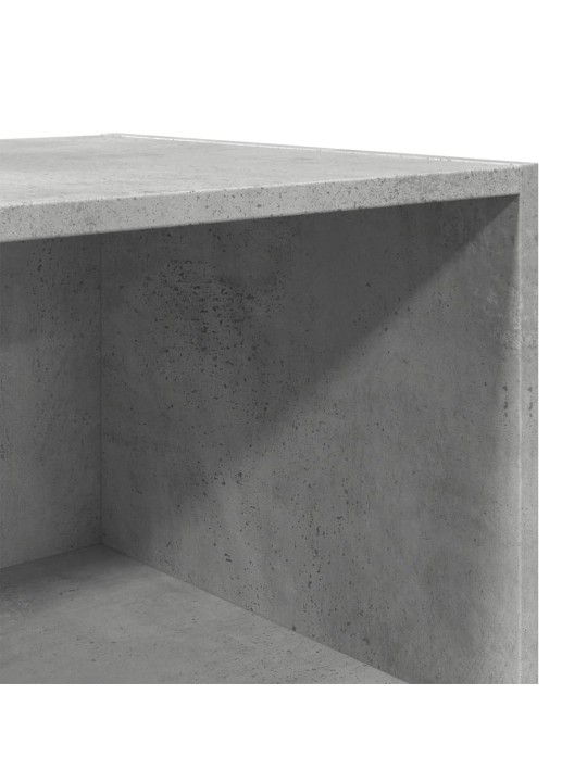Augstais skapītis, betonpelēks, 45x41x185 cm, inženierijas koks