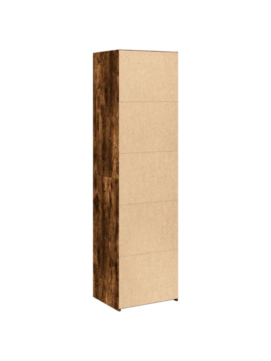 Augstais skapītis ozolkoka krāsa 50x41x185 cm inženierijas koks