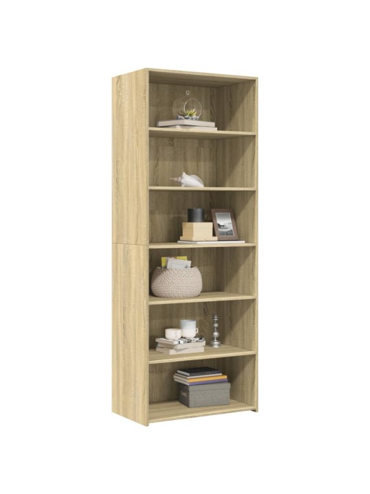 Augstais skapītis ozolkoka krāsa 70x41x185 cm inženierijas koks