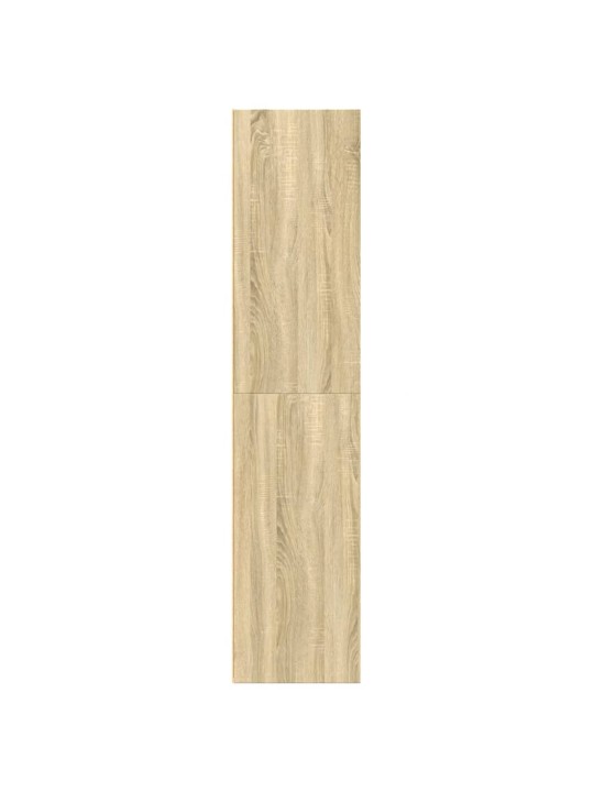 Augstais skapītis ozolkoka krāsa 70x41x185 cm inženierijas koks