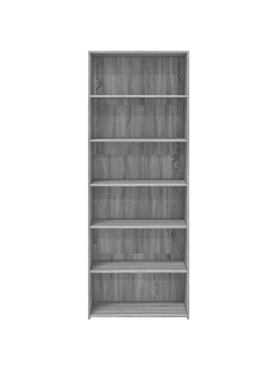 Augstais skapītis pelēka ozola 70x41x185 cm inženierijas koks