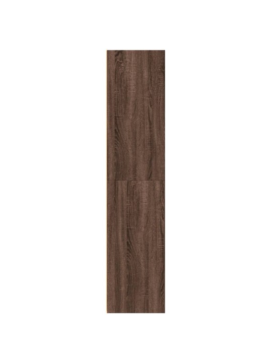 Augstais skapītis ozolkoka krāsa 70x41x185 cm inženierijas koks