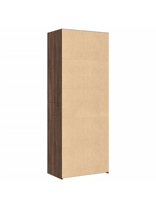 Augstais skapītis ozolkoka krāsa 70x41x185 cm inženierijas koks