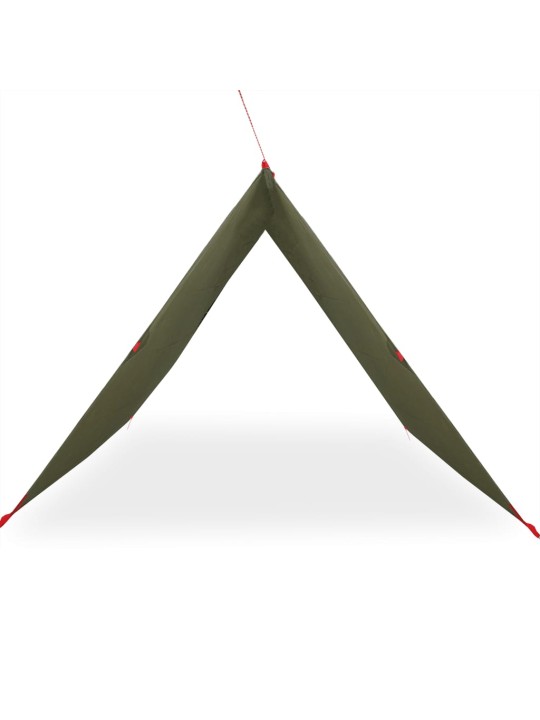 Kempinga tents, olīvu zaļa, 306x306 cm, ūdensizturīga