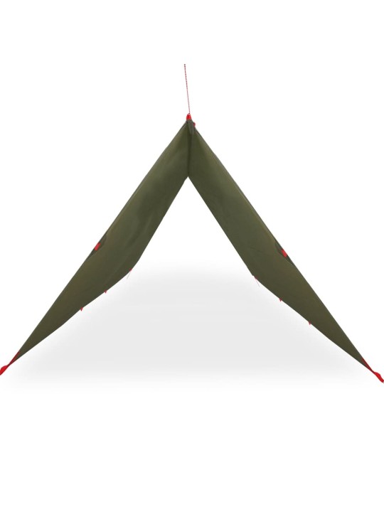 Kempinga tents, olīvu zaļa, 506x306 cm, ūdensizturīga