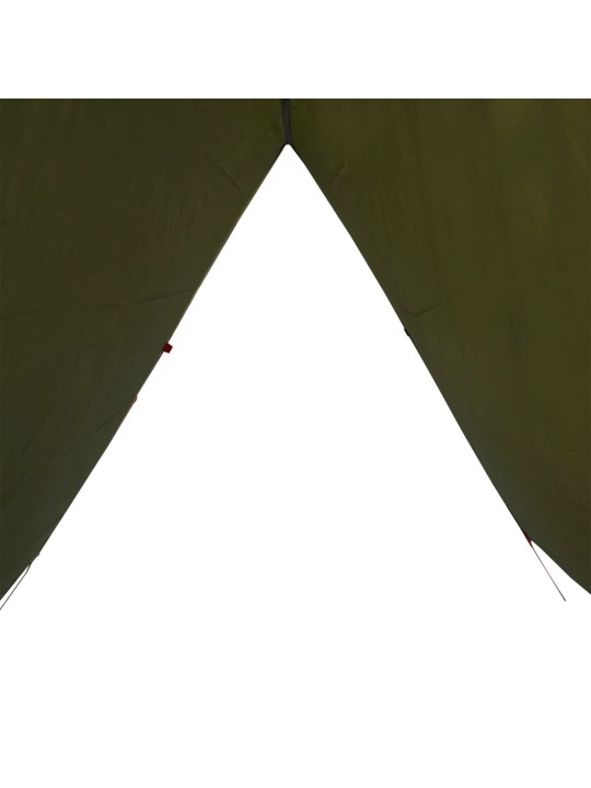 Kempinga tents, olīvu zaļa, 506x306 cm, ūdensizturīga