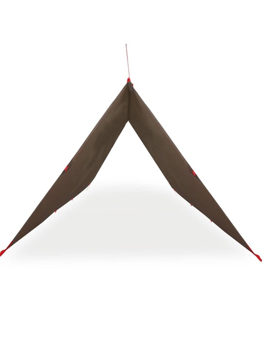 Kempinga tents, brūna, 506x306 cm, ūdensizturīga