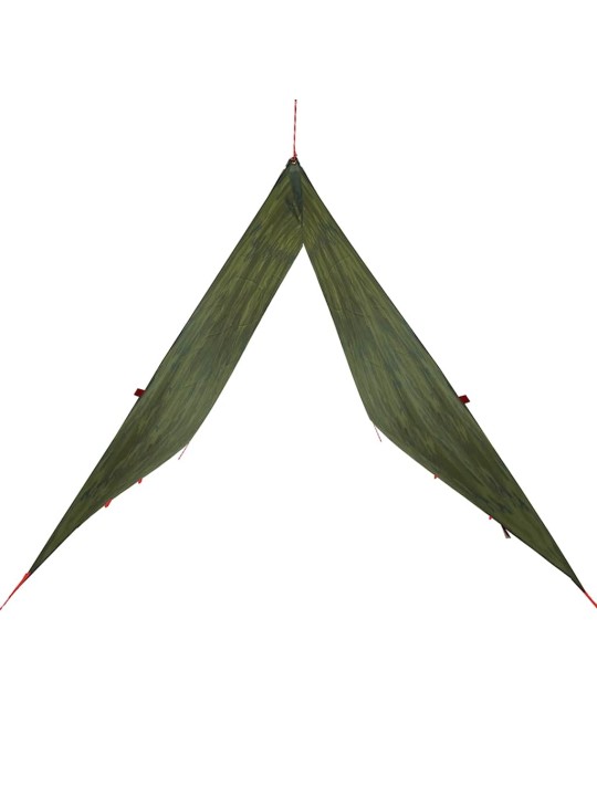 Kempinga tents, kamuflāža, 506x306 cm, ūdensizturīga