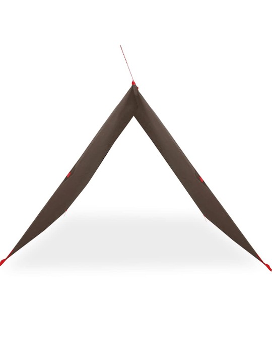 Kempinga tents, brūna, 451x420 cm, ūdensizturīga