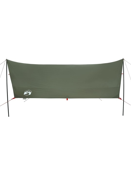Kempinga tents, olīvu zaļa, 462x306x211 cm, ūdensizturīga