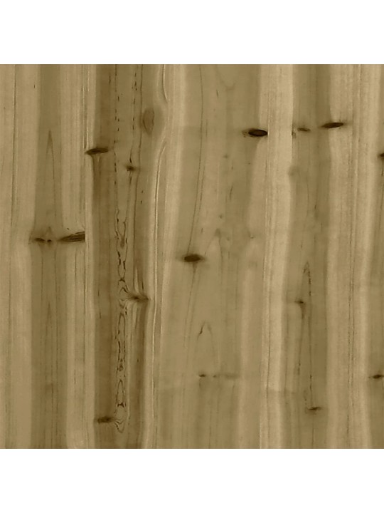 Dārza puķu kaste, 110x40x49,5 cm, impregnēts priedes koks