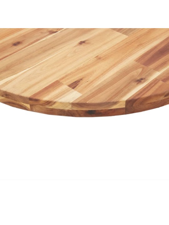 Galda virsma, ø60x2 cm, apaļa, akācijas masīvkoks