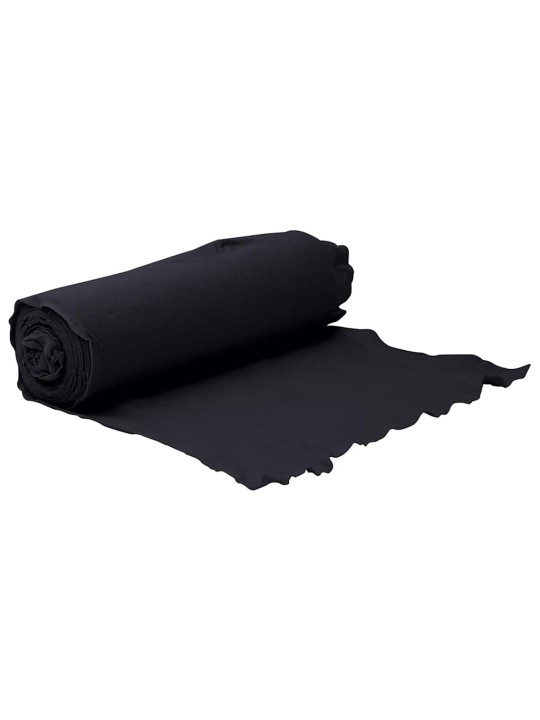 Ģeotekstila membrāna, melna, 1 x 10 m, poliestera šķiedra