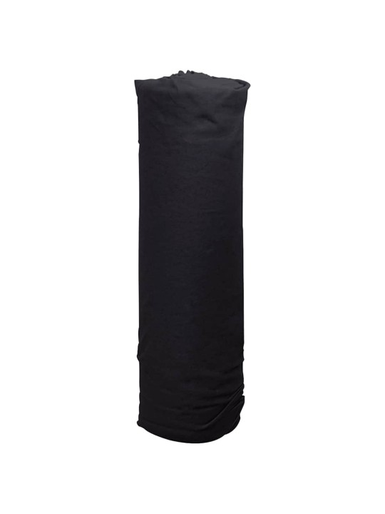 Ģeotekstila membrāna, melna, 1 x 10 m, poliestera šķiedra