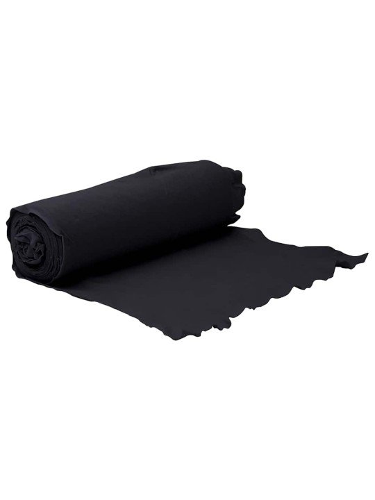Ģeotekstila membrāna, melna, 1 x 50 m, poliestera šķiedra