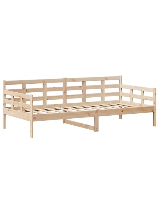 Dienas gulta ar jumtu bez matrača 80x200 cm masīvkoks