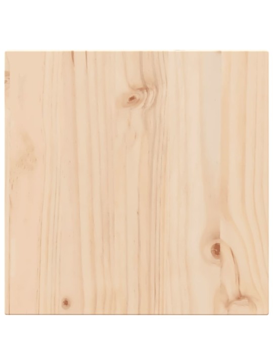 Galda virsma, 40x40x1,7 cm, kvadrāta, priedes masīvkoks