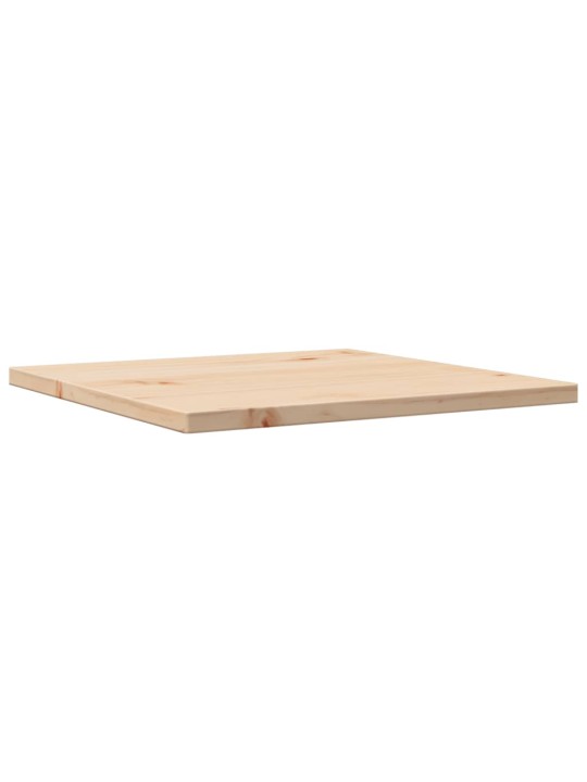 Galda virsma, 50x50x1,7 cm, kvadrāta, priedes masīvkoks