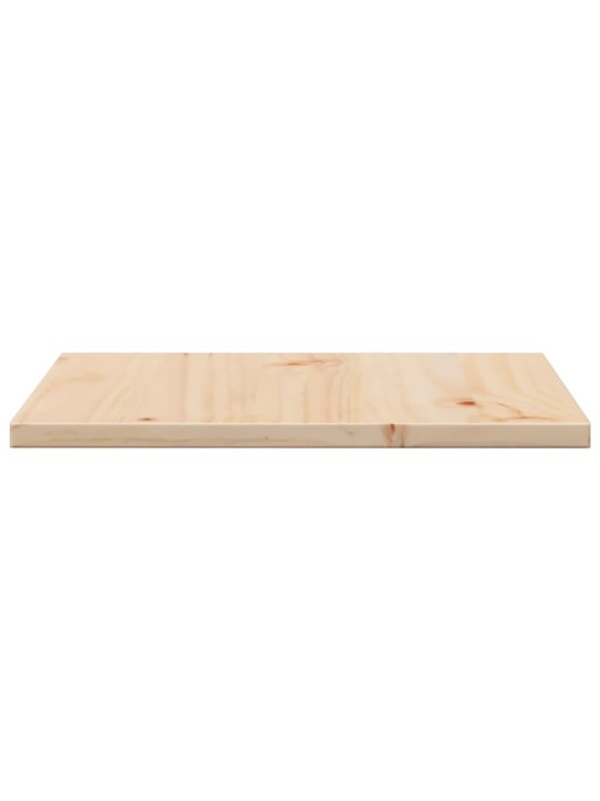 Galda virsma, 50x50x1,7 cm, kvadrāta, priedes masīvkoks