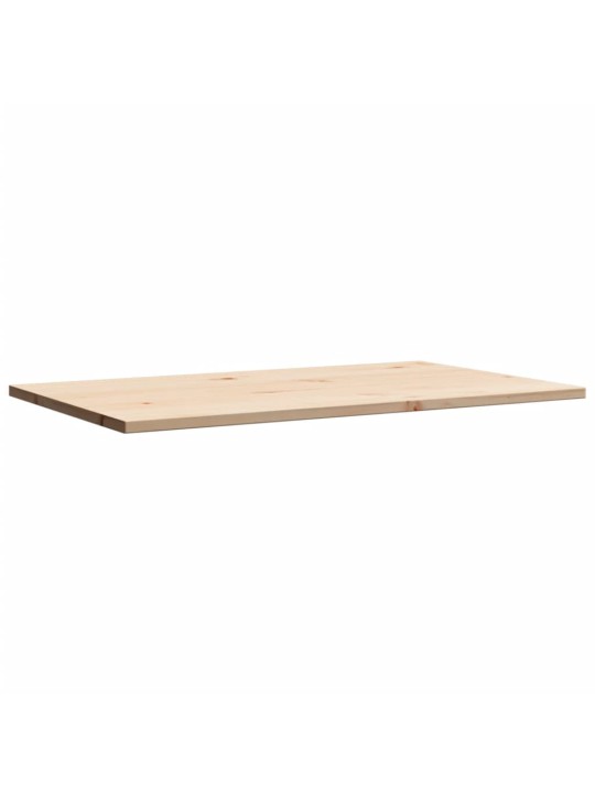 Galda virsma, 80x50x1,7 cm, taisnstūra, priedes masīvkoks
