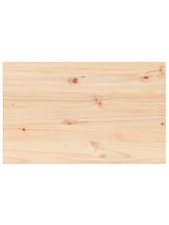 Galda virsma, 80x50x2,5 cm, taisnstūra, priedes masīvkoks