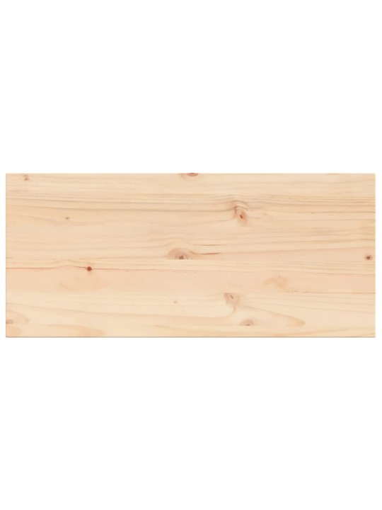 Galda virsma, 90x40x2,5 cm, taisnstūra, priedes masīvkoks