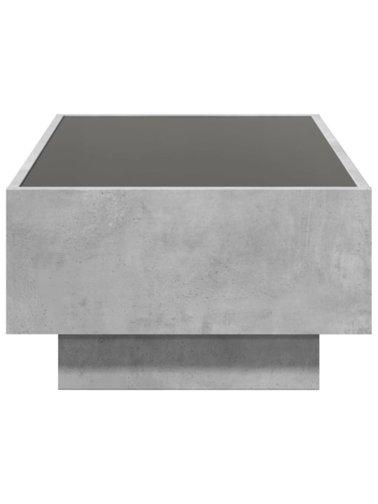 Kafijas galdiņš ar led, 90x50x30 cm, inženierijas koks