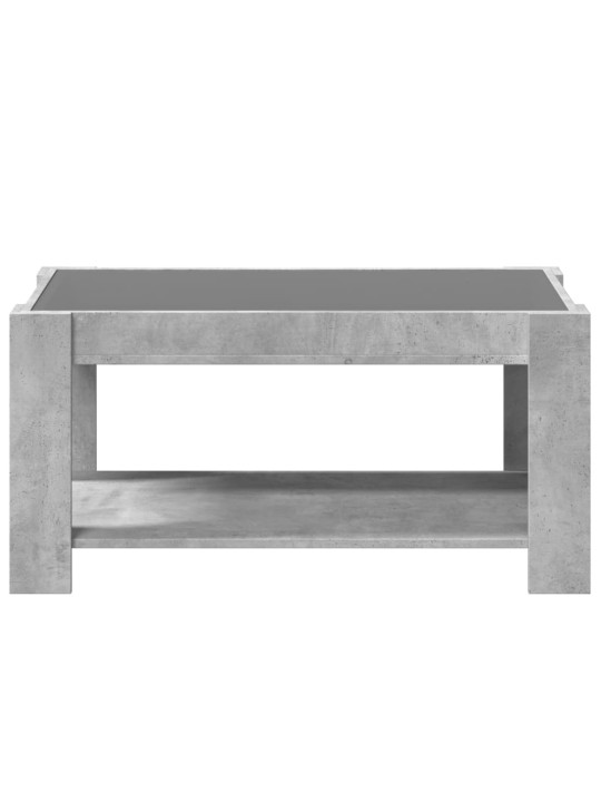 Kafijas galdiņš ar led, 93x53x45 cm, inženierijas koks