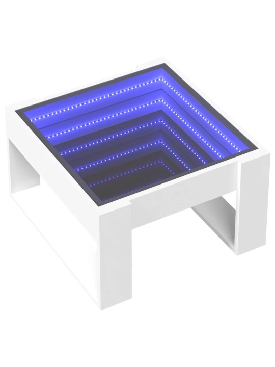 Kafijas galdiņš ar led, balts, 50x53x30 cm