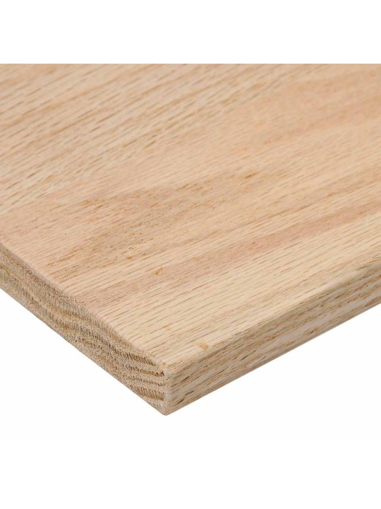 Kāpņu paklāji, 8gab., neapstrādāts, 110x30x2cm, ozola masīvkoks