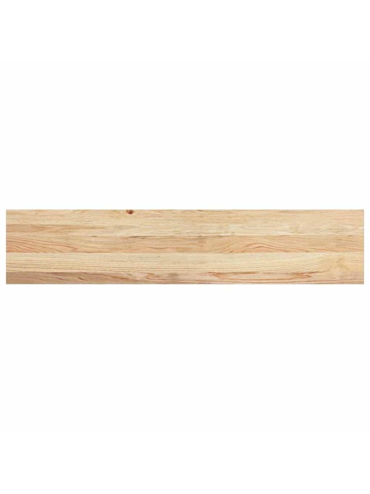 Kāpņu paklāji, 8gab., neapstrādāts, 120x30x2cm, ozola masīvkoks
