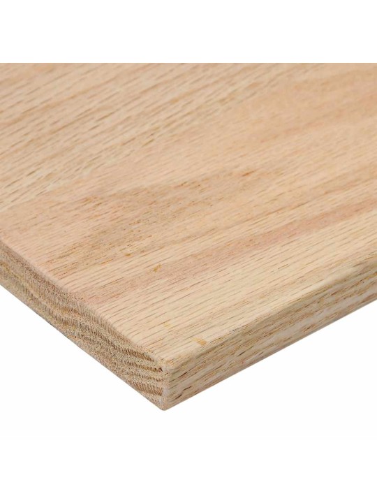 Kāpņu paklāji, 8gab., neapstrādāts, 120x30x2cm, ozola masīvkoks