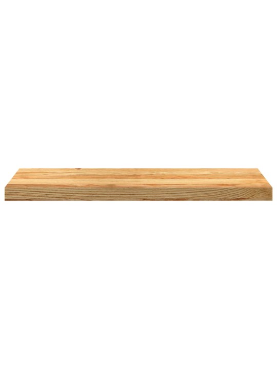 Kāpņu paklāji, 8 gab., gaiši brūna, 80x30x2 cm, ozola masīvkoks