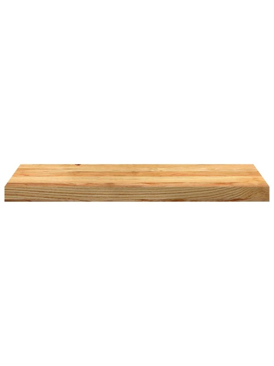 Kāpņu paklāji, 12 gab., gaiši brūna, 70x25x2cm, ozola masīvkoks