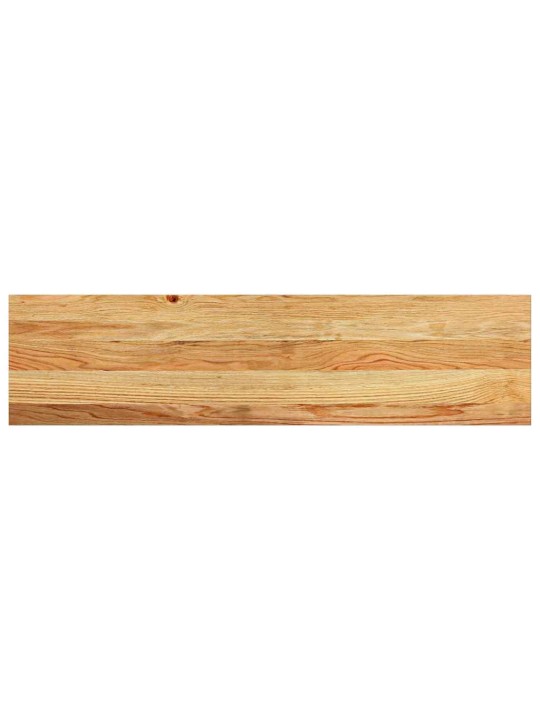Kāpņu paklāji, 12gab., gaiši brūna, 100x30x2cm, ozola masīvkoks