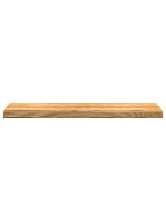 Kāpņu paklāji, 12gab., gaiši brūna, 100x30x2cm, ozola masīvkoks