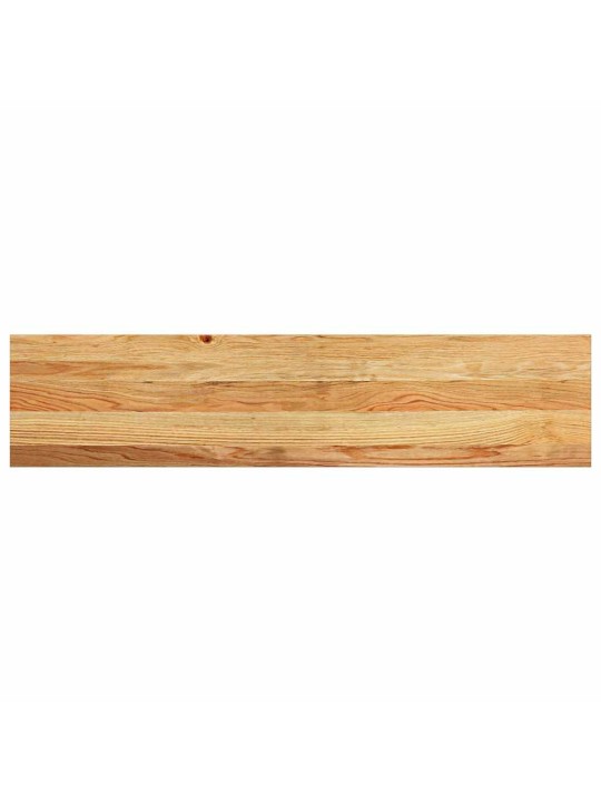 Kāpņu paklāji, 12gab., gaiši brūna, 110x30x2cm, ozola masīvkoks