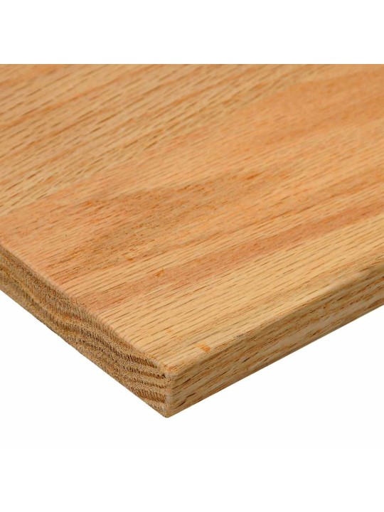 Kāpņu paklāji, 12gab., gaiši brūna, 110x30x2cm, ozola masīvkoks