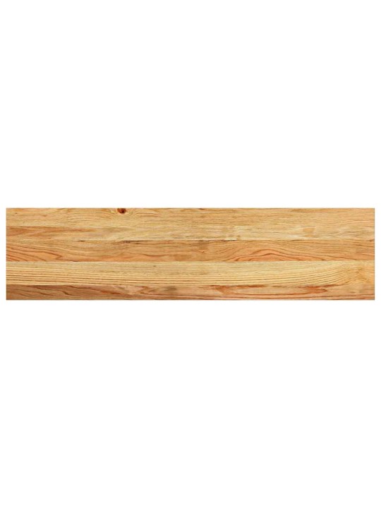 Kāpņu paklāji, 16gab., gaiši brūna, 100x30x2cm, ozola masīvkoks
