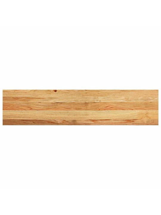 Kāpņu paklāji, 16gab., gaiši brūna, 110x30x2cm, ozola masīvkoks