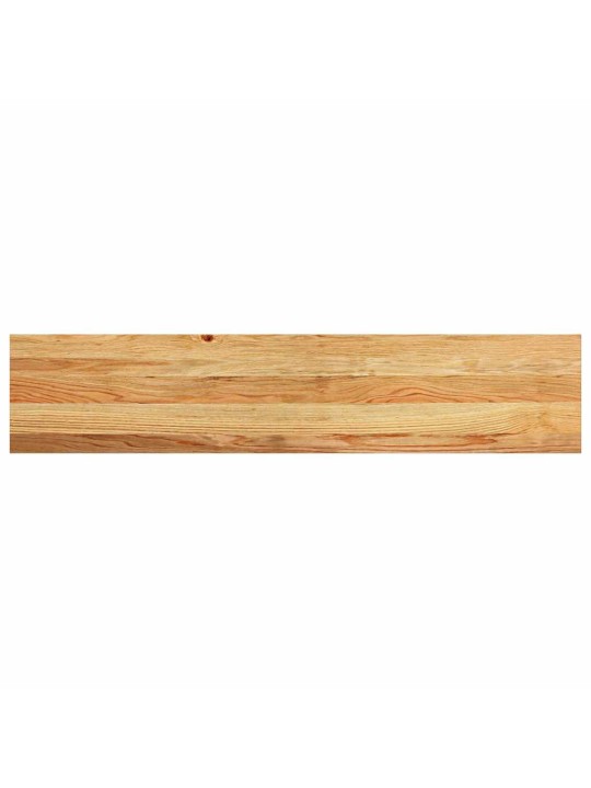 Kāpņu paklāji, 16gab., gaiši brūna, 120x30x2cm, ozola masīvkoks