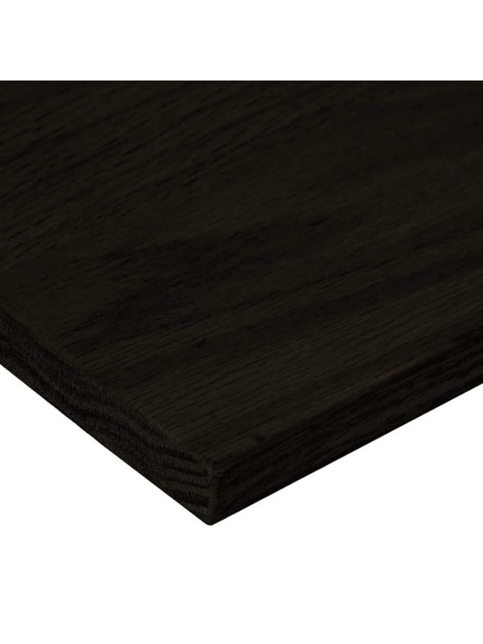 Kāpņu paklāji, 2gab., tumši brūna, 120x30x2cm, ozola masīvkoks