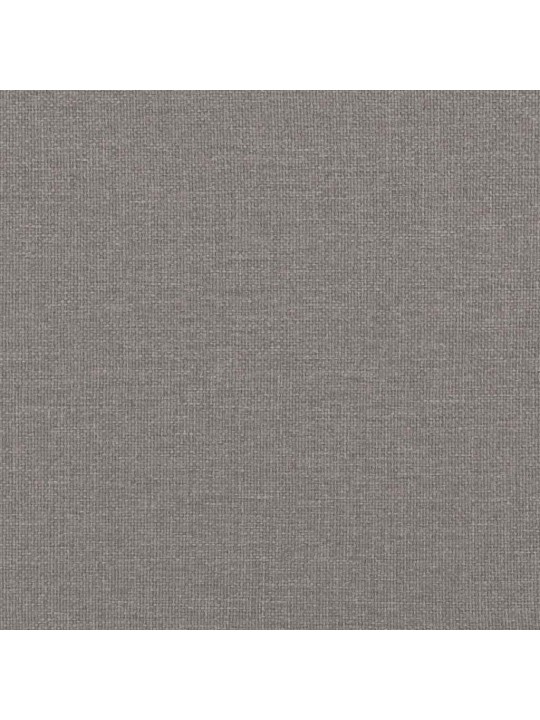 Gultas rāmis bez matrača, pelēkbrūns, 120x200 cm, audums