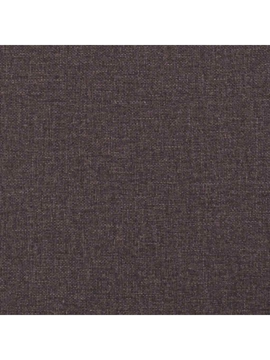 Gulta bez matrača, tumši brūns, 160x200 cm, audums