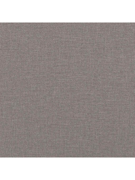 Gulta bez matrača, pelēkbrūns, 200x200 cm, audums